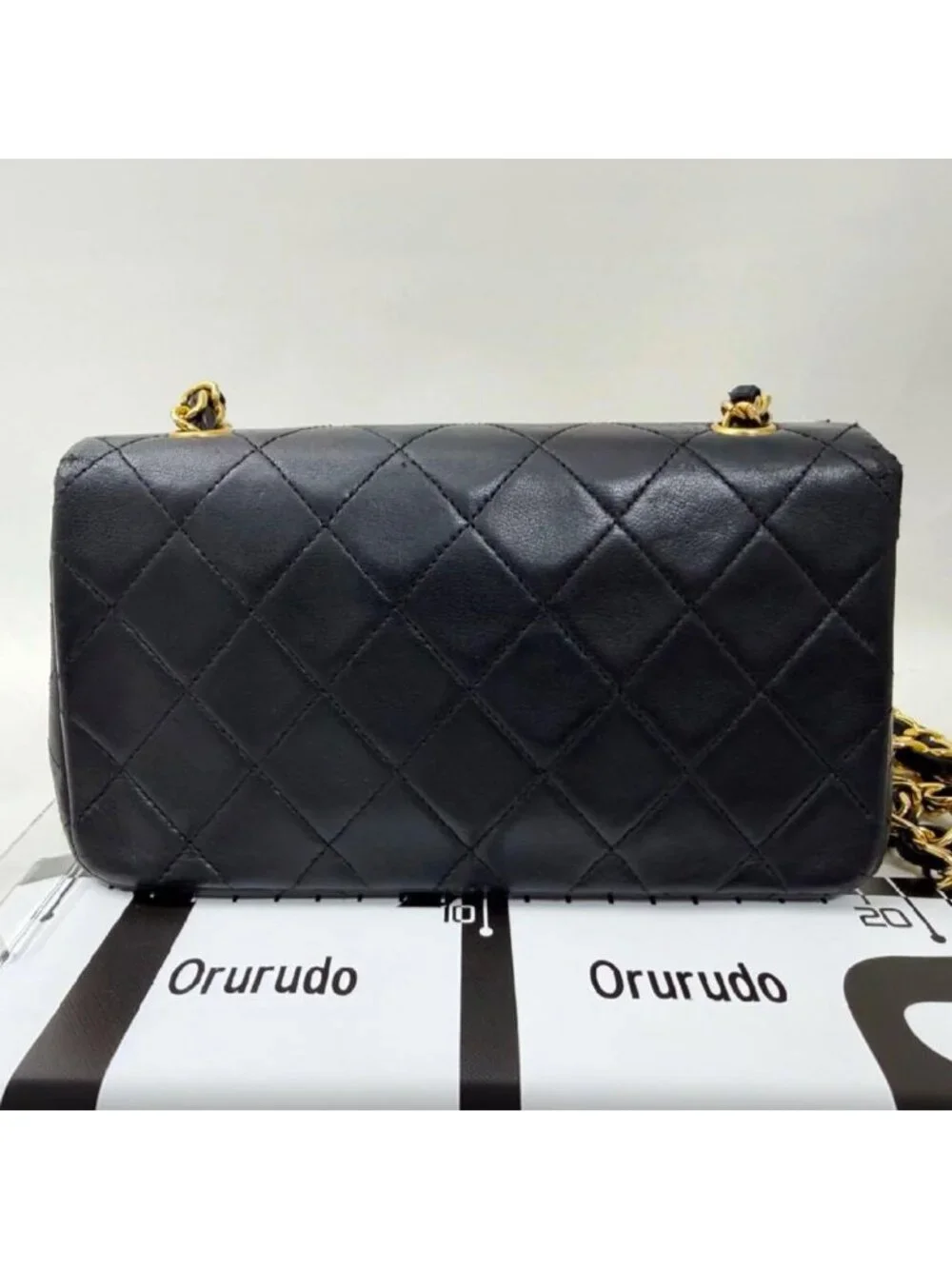 Chanel Lambskin Full Flap Quilted Chain Shoulder